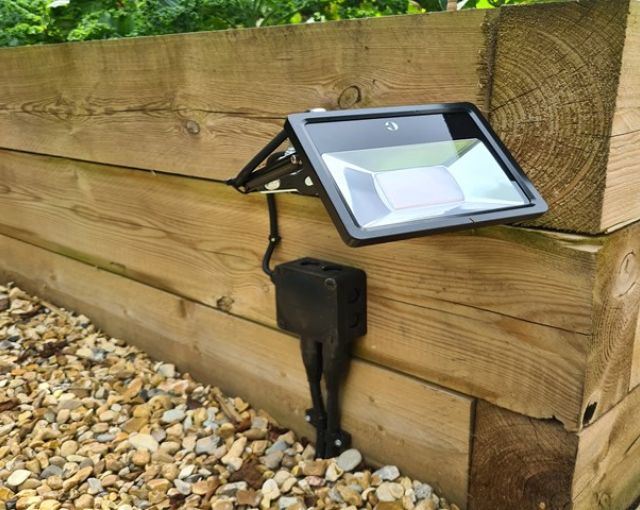 External Lighting Installers in Winsford